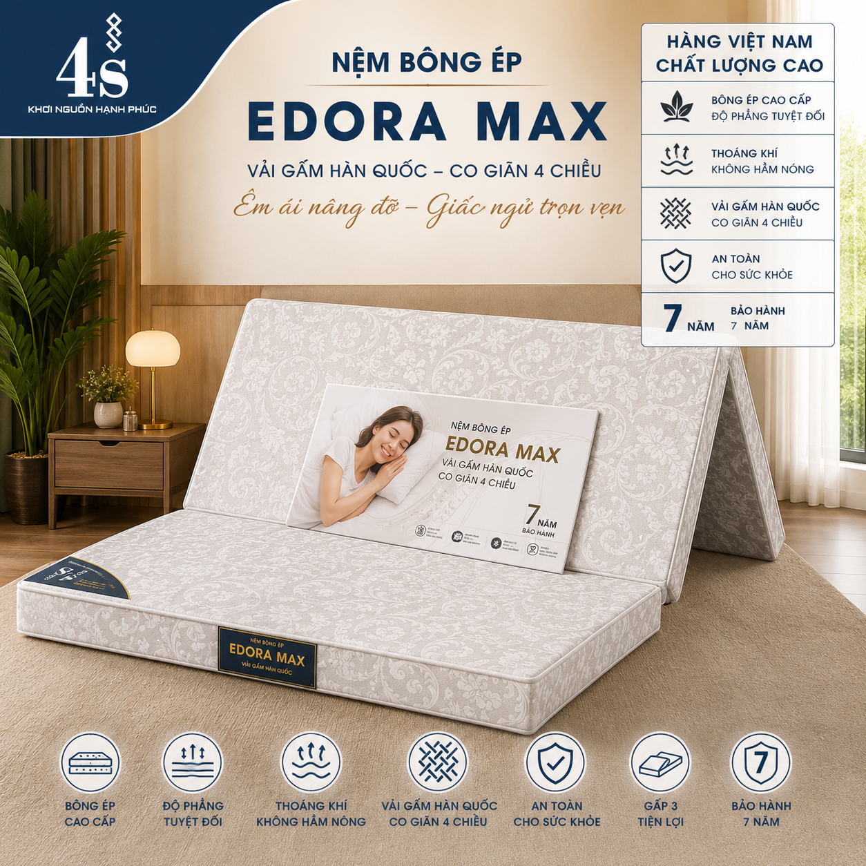 Nệm EDORA MAX